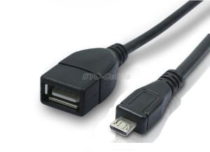 USB Micro B câble d’adaptateur USB périphérique OTG