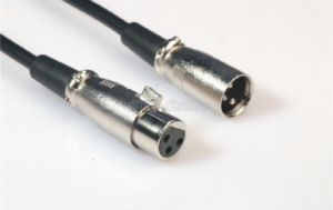 Audio XLR mâle/XLR femelle câble