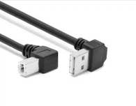 Jusqu'à l’Angle USB2.0 A mâle à 90 degrés USB B mâle Câble