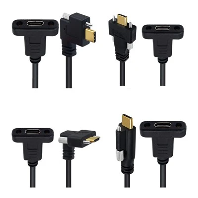 Câble d'extension USB C pour montage sur panneau
